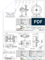 Adjustable Bearing: Mechanical Engineering Design - CAD
