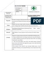 7.2.1.1 Sop Pelayanan Medis