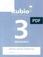 Cuadernillo Rubio Memoria 3