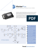 Victor: Network Deployment Testing For Up To 2 Mbit/s