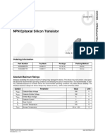 KSC2383 NPN Epitaxial Silicon Transistor: Ordering Information