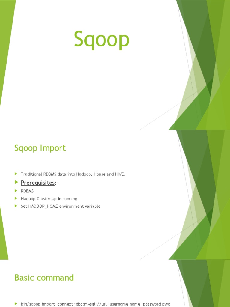 A Comprehensive Guide to Using Sqoop for Importing and Exporting Data