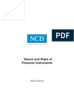 Nature and Risks of Financial Instruments