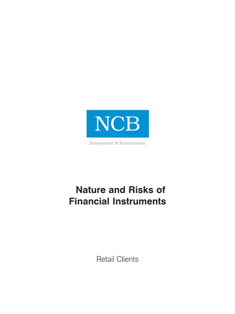 Nature and Risks of Financial Instruments | PDF | Warrant (Finance ...