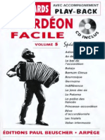 Accordeon Facile Volume5 PDF