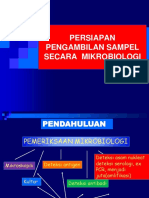 Persiapan Pengambilan-Sampel Secara Mikrobiologis 2016