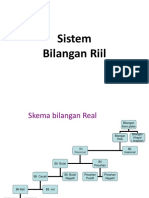 Sistem Bilangan Real dan Pertidaksamaan