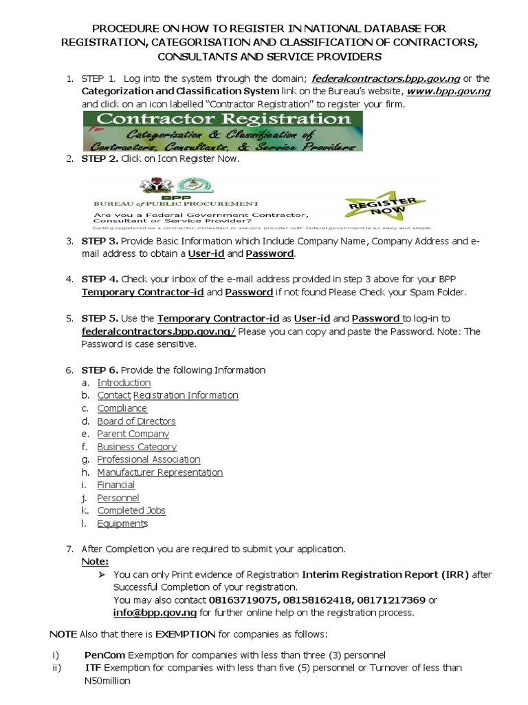 Registration Procedure PDF