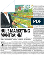 HUL's Marketing Mantra