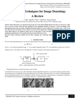 Variational Techniques for Image Denoising