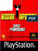 Mission Impossible - Manual - PSX