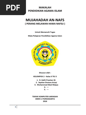 Contoh Mujahadah An Nafs Dalam Kehidupan Sehari Hari - Temukan Contoh