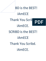 Scribd Is The Best! Iamece Thank You Scribd. Iamece. Scribd Is The Best! Iamece Thank You Scribd. Iamece