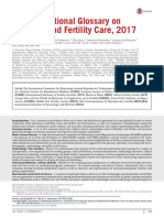 The International Glossary On Infertility and Fertility Care, 2017