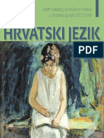 Ispitni Katalog Za Hrvatski Jezik 2018.