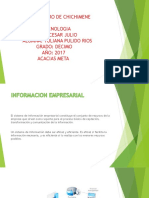 Informacion Impresarial