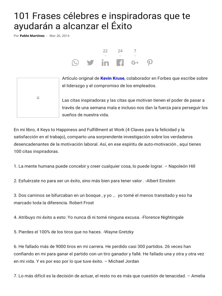 Frases Motivadoras Pdf By Spanish For Everyday Tpt