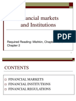 Financial Markets and Institutions: Required Reading: Mishkin, Chapter 1 and