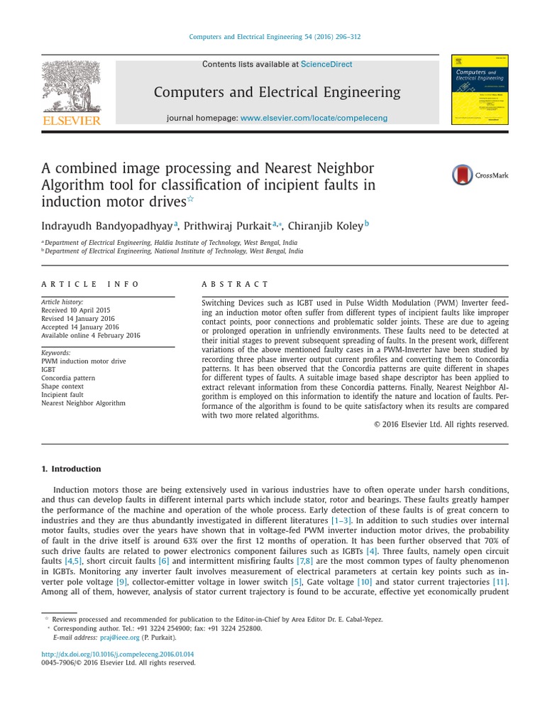A Combined Image Processing and Nearest Neighbor Algorithm Tool For ...