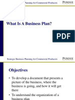 What Is A Business Plan?: Strategic Business Planning For Commercial Producers