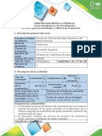 Guía de Actividades y Rúbrica de Evaluación - Fase II - Descriptiva