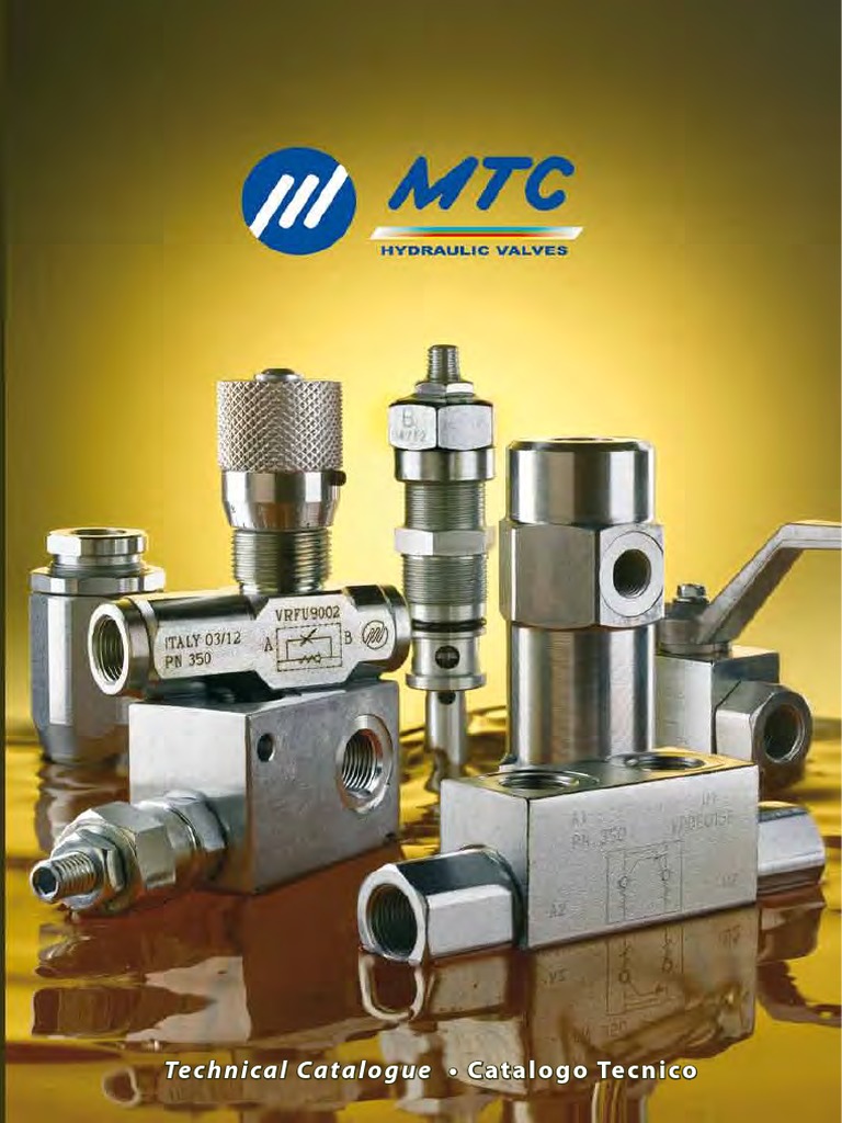 MTC Hydraulic Valves Catalog 2012 PDF