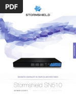 Stormshield SN510: Business Continuity in Complex Architectures