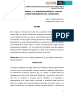 Secuencia Didáctica Basada en El Modelo de Desplazamiento, Como Una Aproximación Al Concepto de Número Negativo, en Primer Grado