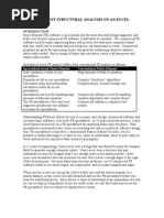 Download Final Element Structural Analysis on an Excel Spreadsheet by whyeo SN36132696 doc pdf
