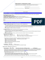 UTA Subrecipient Commitment Form