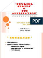 Fourier Series & Its Applications