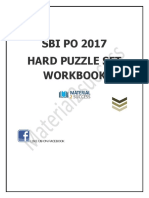 SBI PO 2017 PUZZLE SET WORKBOOK