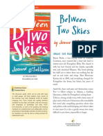 Between Two Skies by Joanne O'Sullivan Discussion Guide