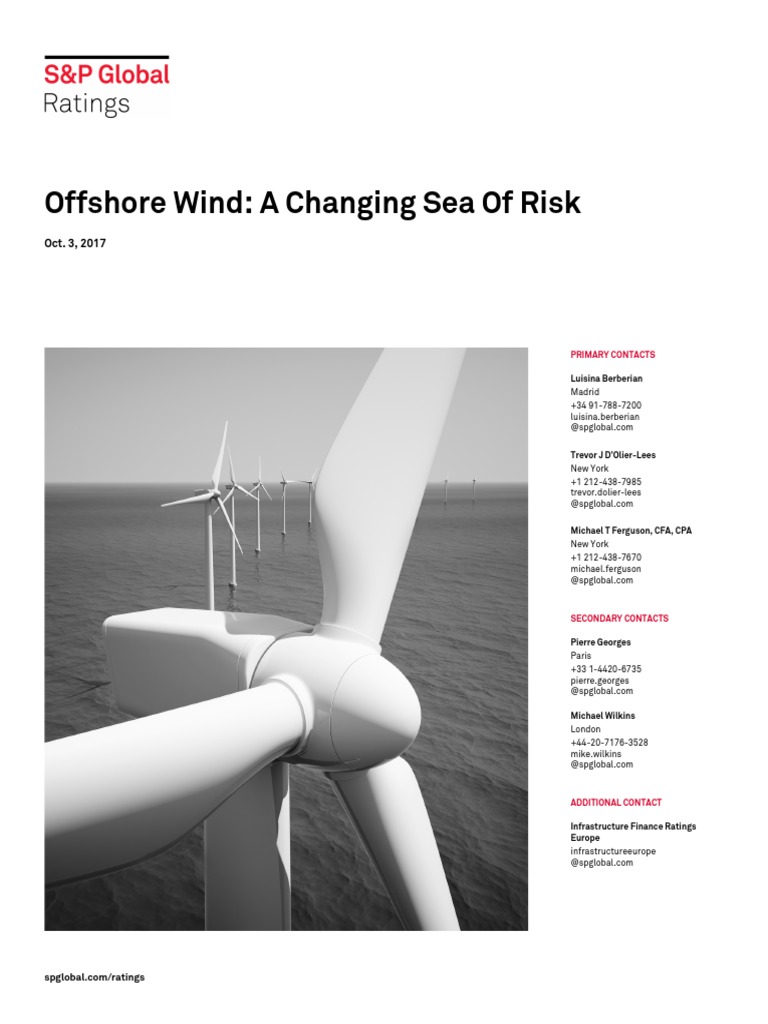 Offshore Wind A Changing Sea of Risk | PDF | Wind Power | Offshore Wind ...