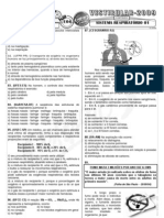 Biologia - Pré-Vestibular Impacto - Sistema Respiratório - Exercícios