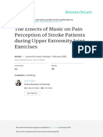The Effects of Music On Pain .Kim & Koh