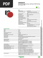XB5AS542N Emergency Push Button Datasheet | PDF | Electrical ...