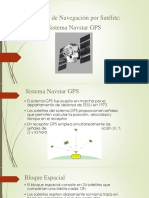 Sistemas de Navegación Por Satélite: Sistema Navstar GPS