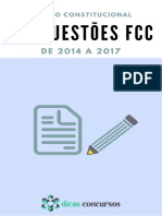 Questões de Direito Constitucional