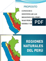 Regiones del Perú: Mar, Costa, Sierra y Selva