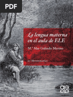 La Lengua Materna en El Aula de Ele 