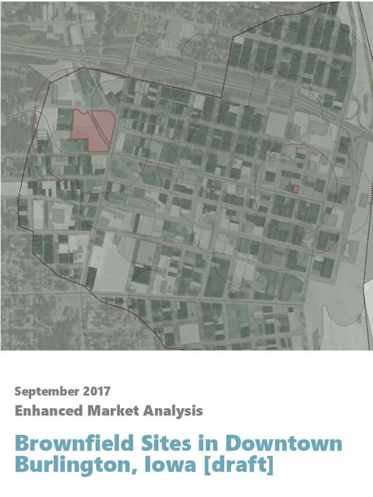 Burlington Downtown Brownfield Market Analysis Draft Oct2017 PDF