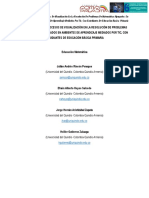 Incidencia de los procesos de visualización en la resolución de problemas de matemáticas apoyados en ambientes de aprendizaje mediados por TIC, con estudiantes de Educación Básica Primaria (Universidad del Quindío)