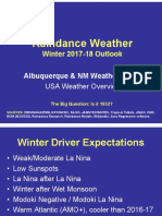 Winter 2017-18 Outlook