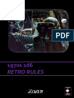1970s 2d6 Retro Rules