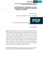 Concepto de número entero mediante una matemática inclusiva, apoyada en registros semióticos de representación “un apoyo al desarrollo en sociedad” (I.E. Teresita Montes sede Luis Carlos Galán Sarmiento)