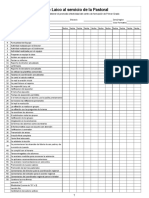 Evaluación pastoral de Primer Grado