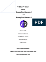 Vektor Dimensi 2 Dan 3 - Iffatul Dan Tim