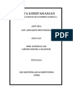 Nota Kesepahaman Asnakes Dengan Tuk