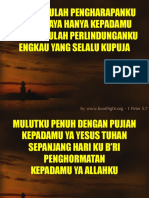 Yesus Kaulah Pengharapanku